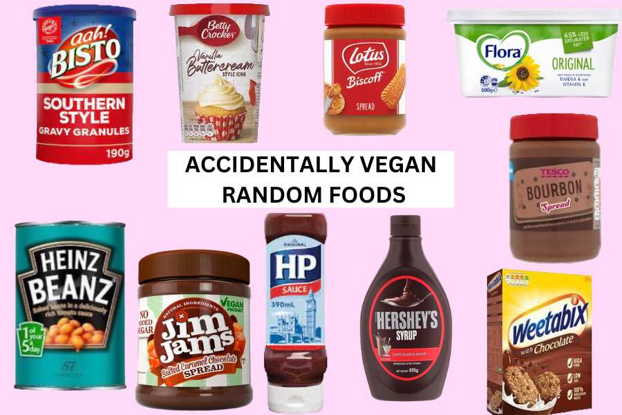 accidentally vegan food
uk