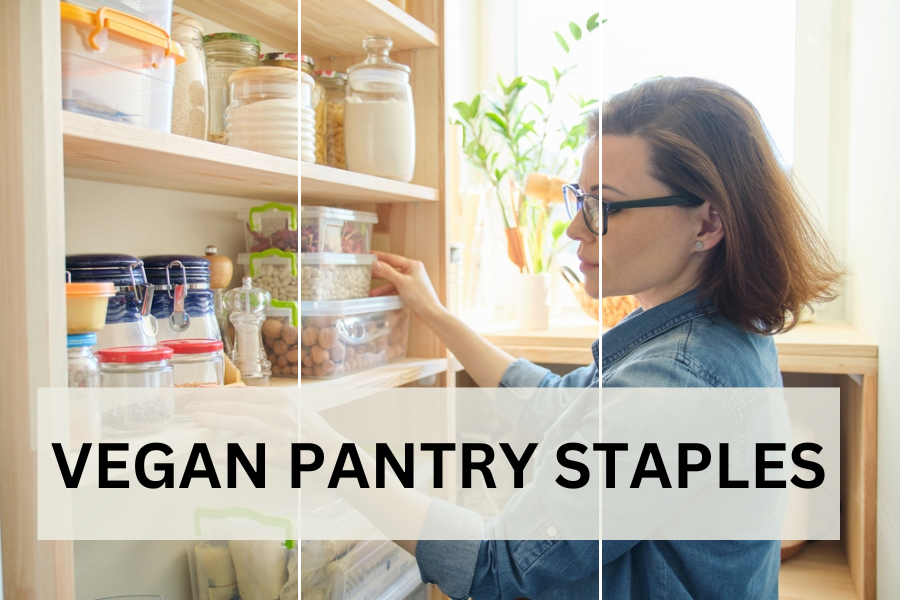 vegan pantry staples