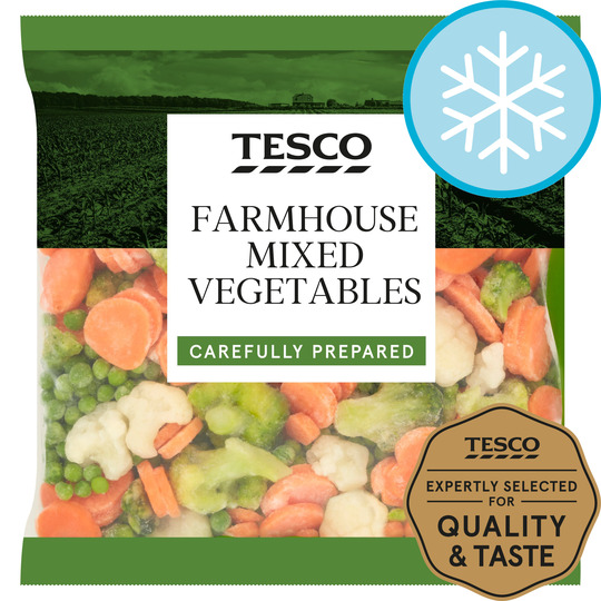 tesco vegan vegetables