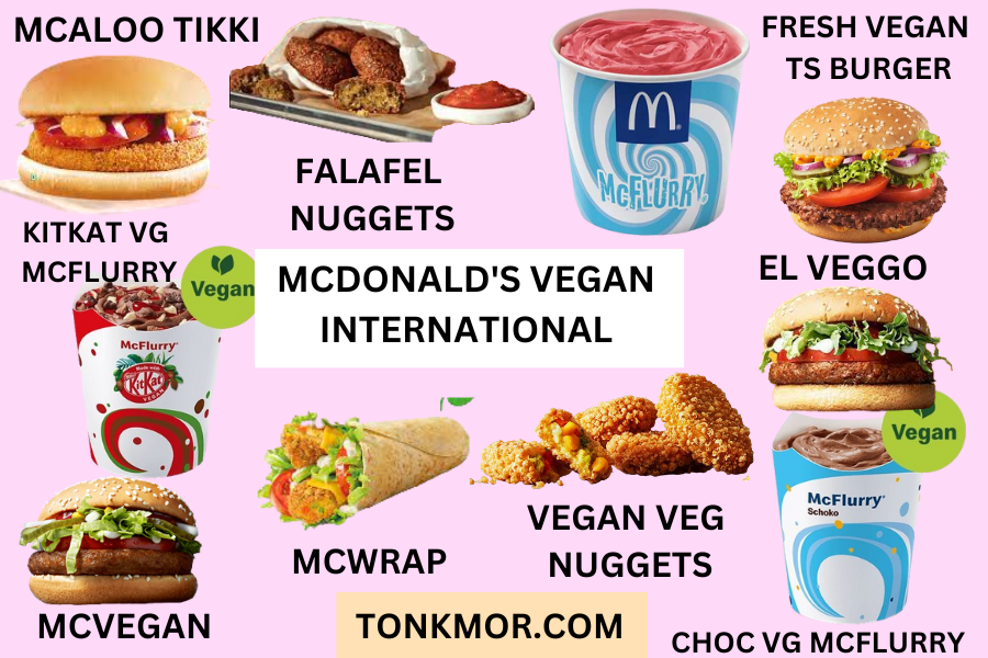 Mcdonald's vegan international