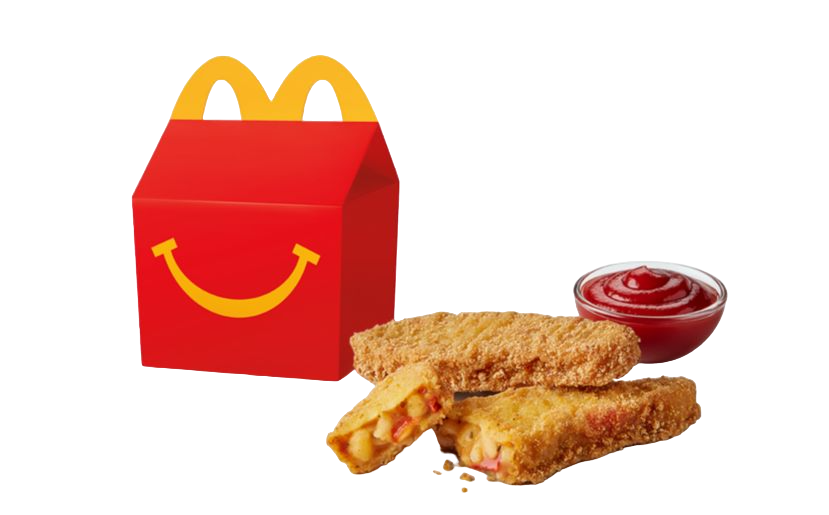 Mcdonalds vegan veggie dippers happy meals