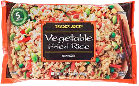 Trader Joe's vegan vegetable fried rice