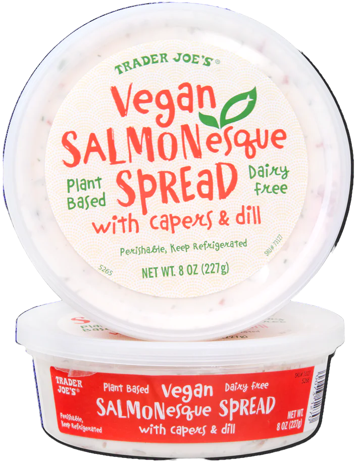 Trader Joe's vegan salmonesque spread