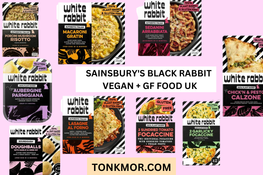 sainsburys black rabbit vegan and gluten free foods uk