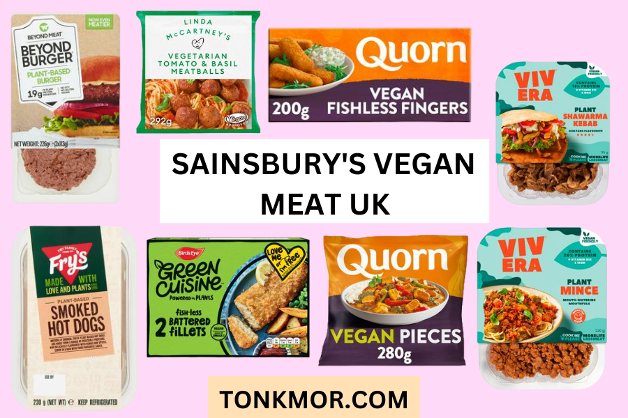 Sainsbury vegan meat UK , sainsbury's vegan sausages