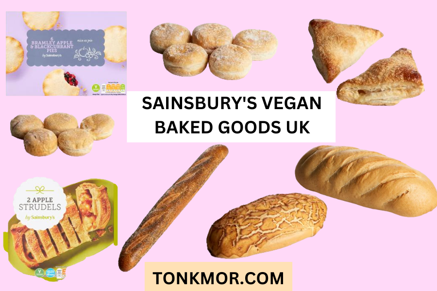 Sainsbury's vegan baked goods uk , vegan bread and vegan donuts