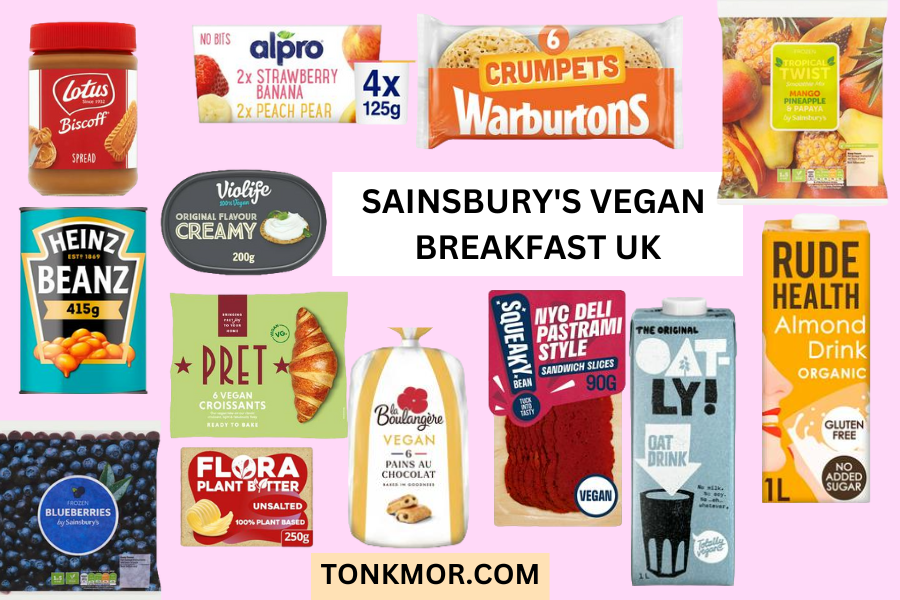 sainsbury's vegan breakfast foods uk 