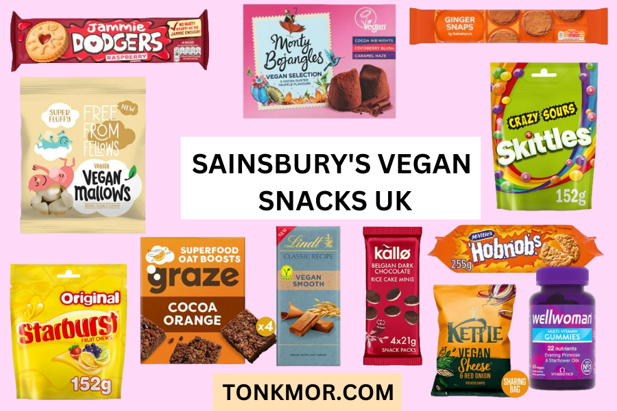 sainsbury's vegan snacks , sainsburry's vegan sweets