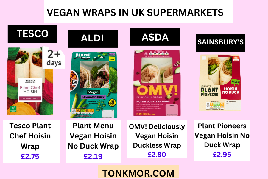 best supermarkets for vegan wrap uk,vegan food supermarkets, 
