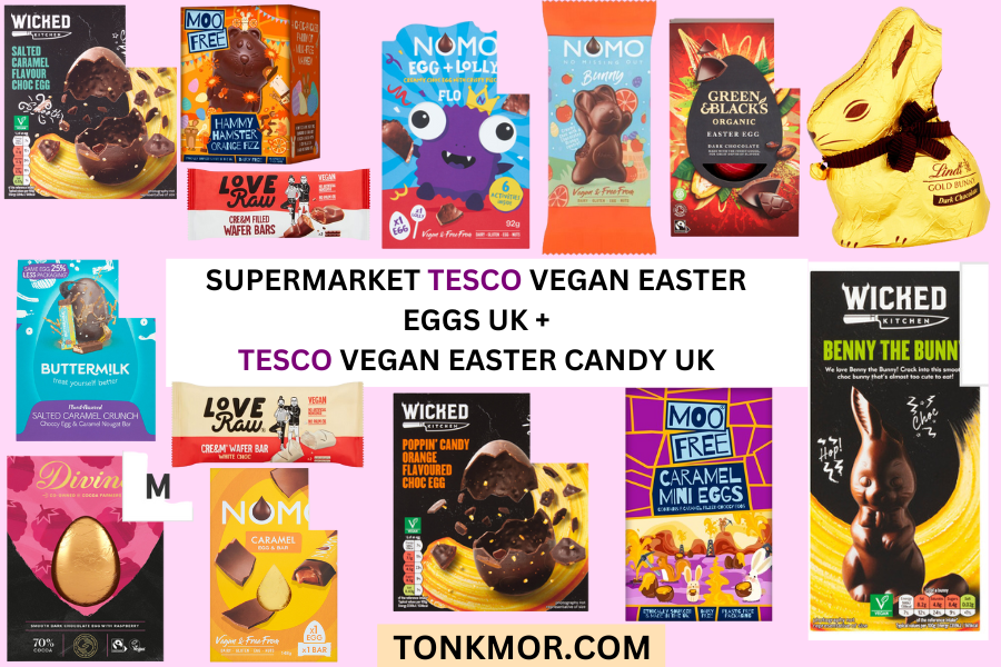 Tesco vegan easter eggs UK, Tesco vegan easter candy UK