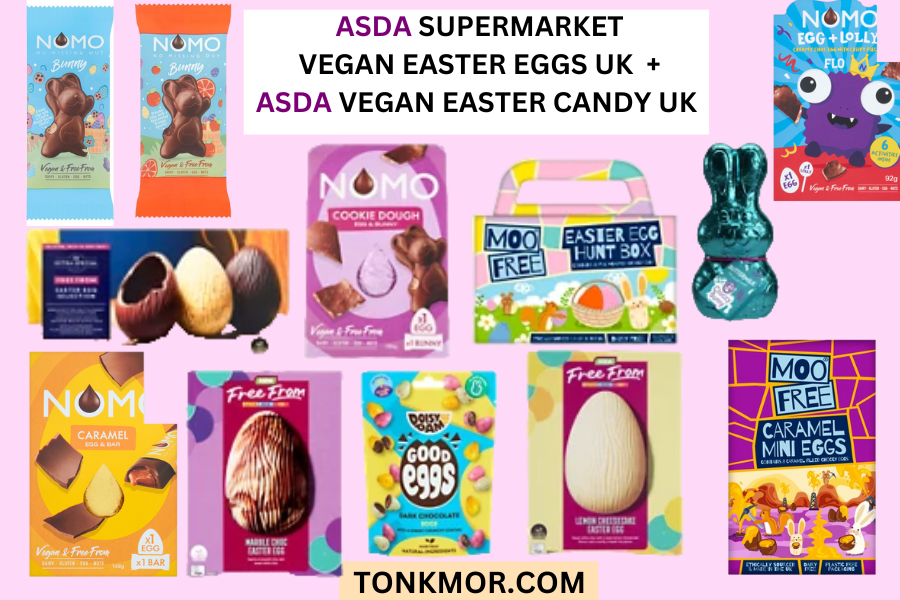 Asda vegan easter eggs UK, Asda vegan easter candy UK
