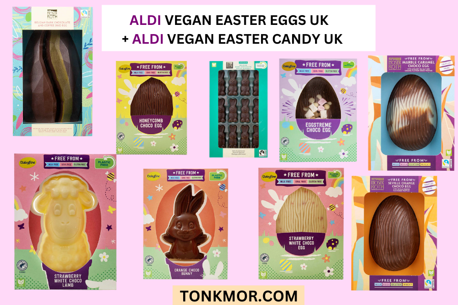 Aldi vegan easter eggs UK, Aldi vegan easter candy UK