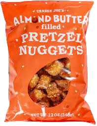 trader joe's vegan almond butter pretzel