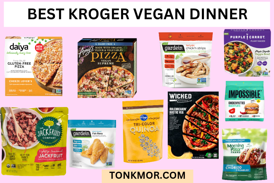 Kroger vegan dinner, kroger vegan ready meals, kroger vegan pizza