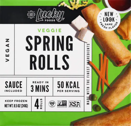 best kroger vegan spring rolls