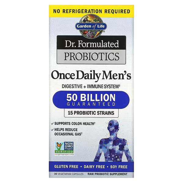 best probiotic Dr. Formulated Probiotics once daily men