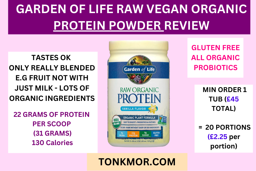 garden of life vegan protein powder review vanilla