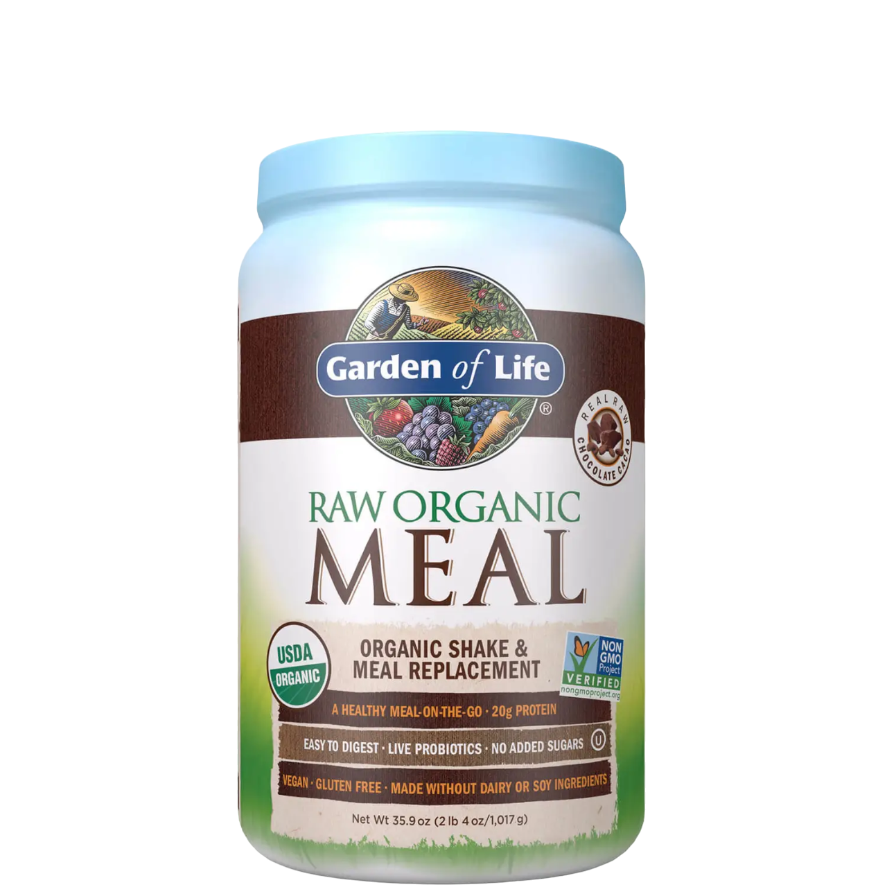 garden of life meal replacement chocolate
