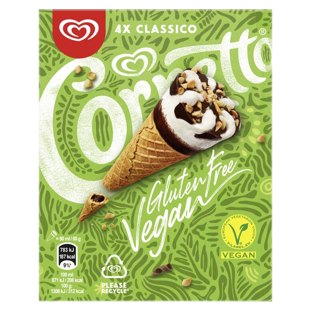 best vegan ice cream cones cornetto