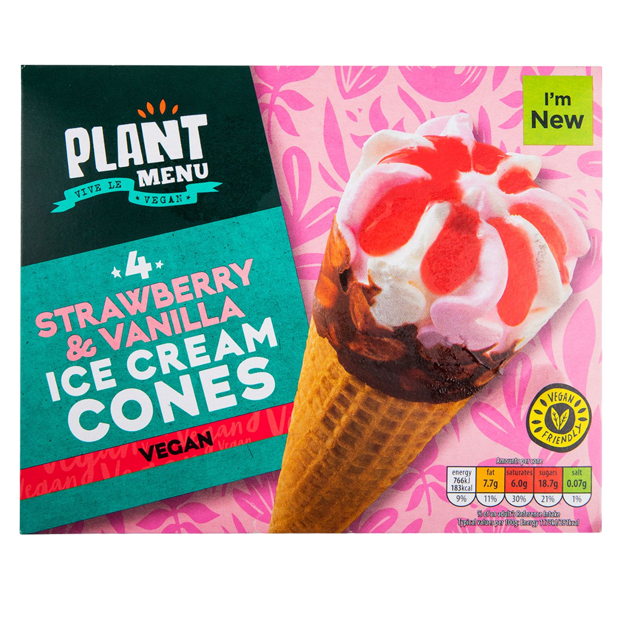 best vegan ice cream plant menu strawberry
