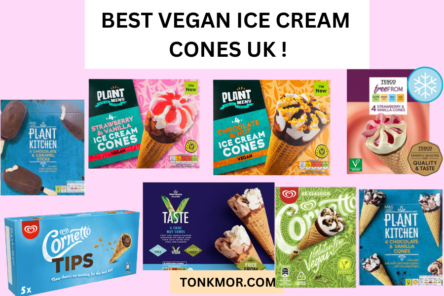 best vegan ice cream cones UK